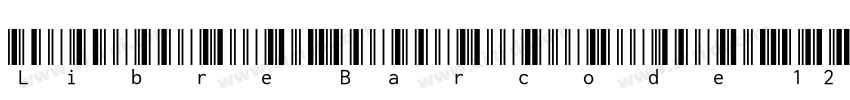 Libre Barcode 128 Te字体转换